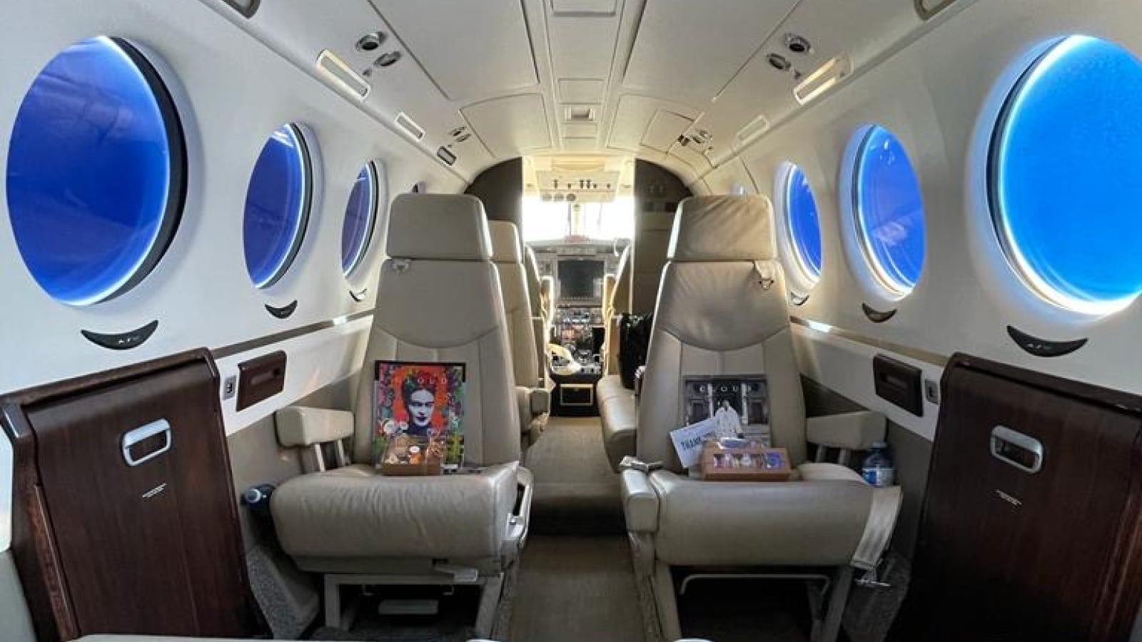 Beechcraft King Air 200 Interior