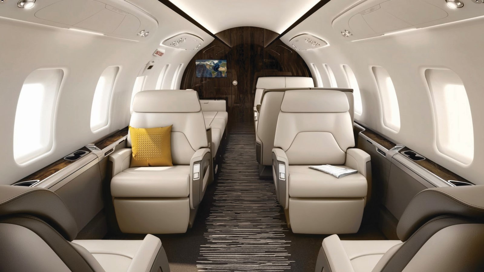 Bombardier Challenger 650 Interior