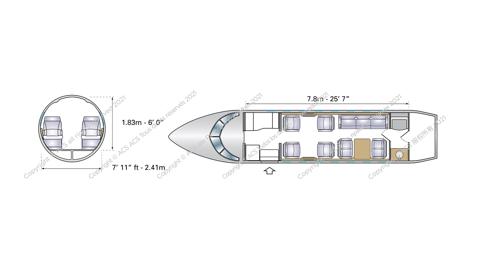 Bombardier Challenger 650 Configuration