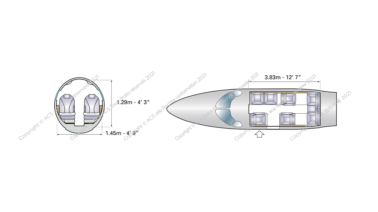 Cessna Citation I Configuration