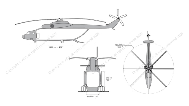 MIL MI-26 Aircraft Layout